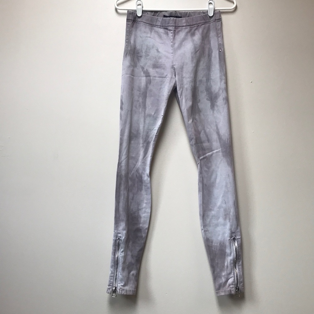 Joes jeans purple tyedye jegging size small